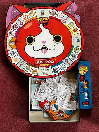 Juegos de Mesa Junior-Monopoly,Trivial,Stacrobats