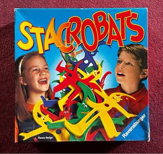 Juegos de Mesa Junior-Monopoly,Trivial,Stacrobats