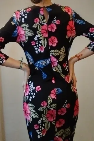 Vestido estampado floral