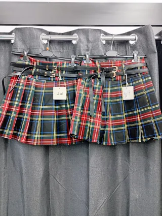 Cappotto a quadri Chica taglia