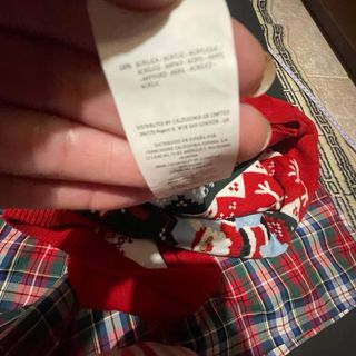 Maglione Natale scollo V Taglia M