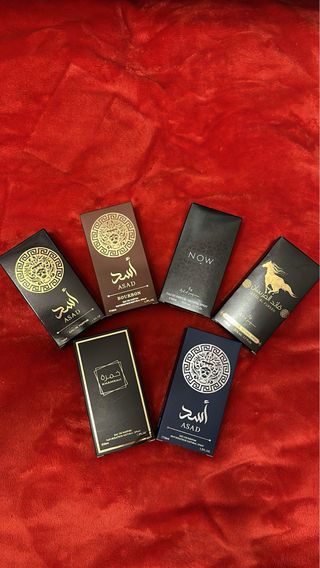 Perfumer árabes hombre 1-6€/2-10€