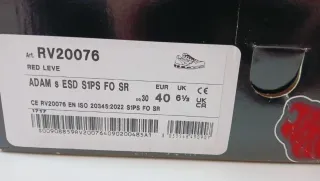 Botas de seguridad Diadora negras y amarillas