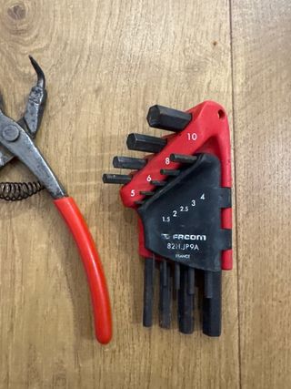Lote de herramientas Facom