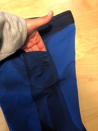 Mallas cortas Hoko azules y negras