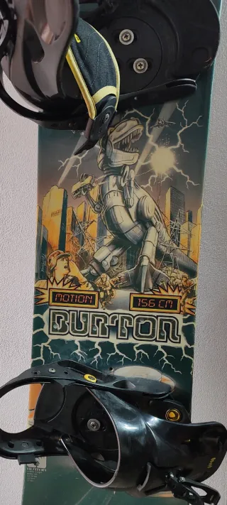 Tabla Snow Burton + Funda