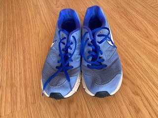 Zapatillas Nike Correr Azul y Blanco