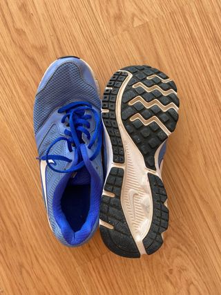 Zapatillas Nike Correr Azul y Blanco