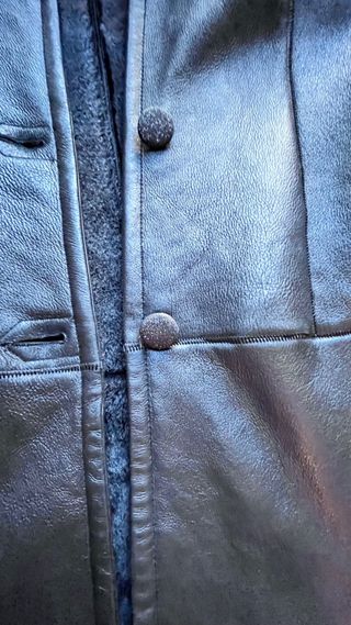 Americana cuero borrego talla M