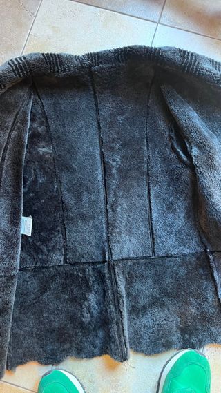 Americana cuero borrego talla M