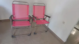 Sillas de Playa Plegables (2 unidades)