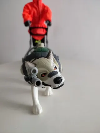 Action man mision polar lobo y trineo hasbro 1996