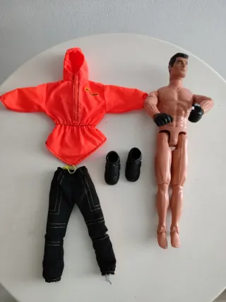 Action man mision polar lobo y trineo hasbro 1996