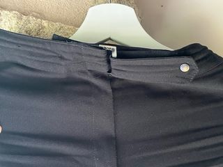 Pantalón de fiesta negro acampanado