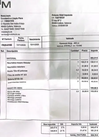 Moto Kawasaki Ninja 400 KRT