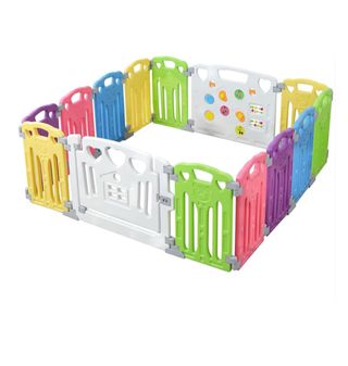 Parque infantil multicolor para bebés