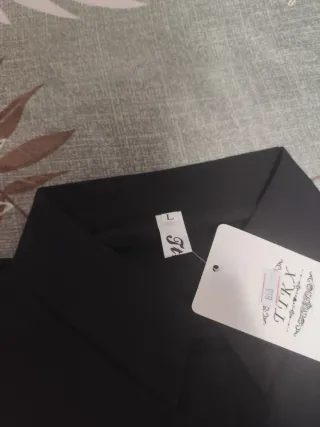 Camisa negra elegante