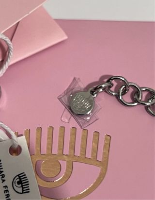 Bracciale Chiara Ferragni Cuore Rosa Argento