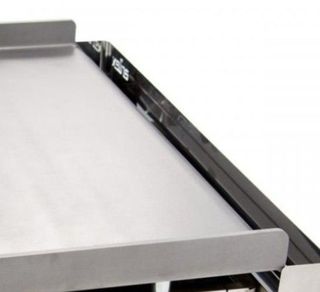 Plancha A Gas 1200 En Acero Laminado De 6 Mm