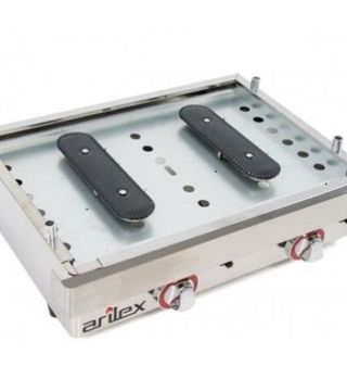 Plancha A Gas 1200 En Acero Laminado De 6 Mm