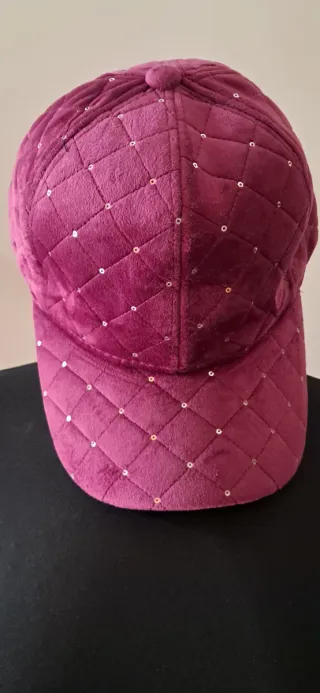 Cappello moda con paillettes collection trend