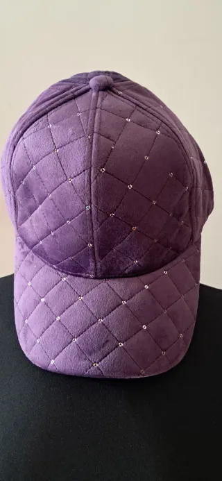 Cappello moda con paillettes collection trend