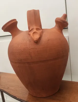 BOTIJO de BARRO tradicional
