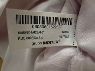 Maglia ZARA Claude Monet stampa rosa anni 5-6