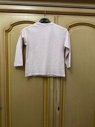Maglia ZARA Claude Monet stampa rosa anni 5-6