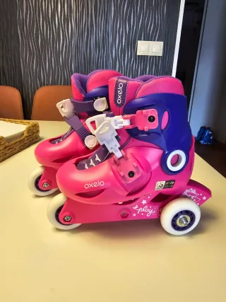 Patines Oxelo Talla 26-28 Rosas
