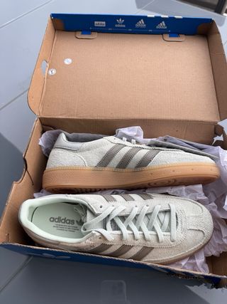 Adidas Handball Spezial Beige/Verde
