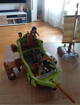 Barco Pirata Súper 4 Playmobil