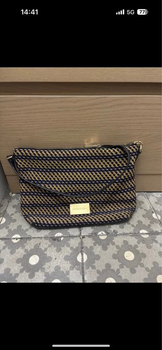 Bolso Bimba y Lola verde y negro