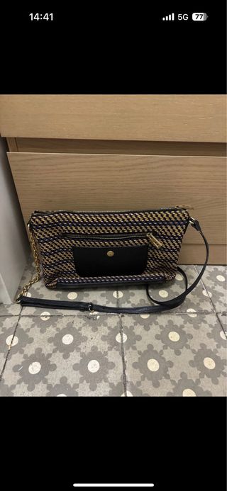 Bolso Bimba y Lola verde y negro