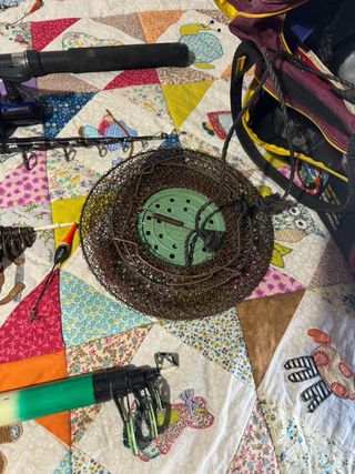 Cañas de pescar y accesorios