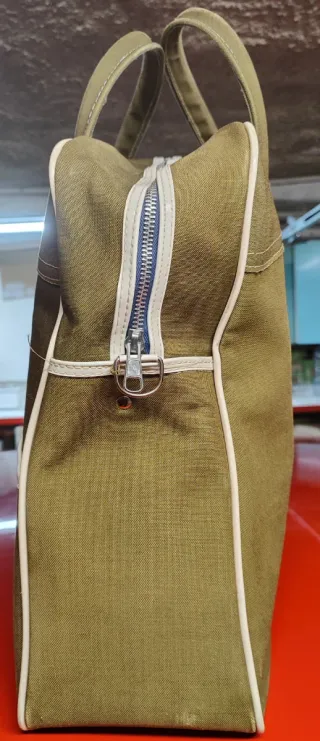 Bolsa vintage verde oliva