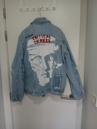 Cazadora Vaquera Zara Talla XL