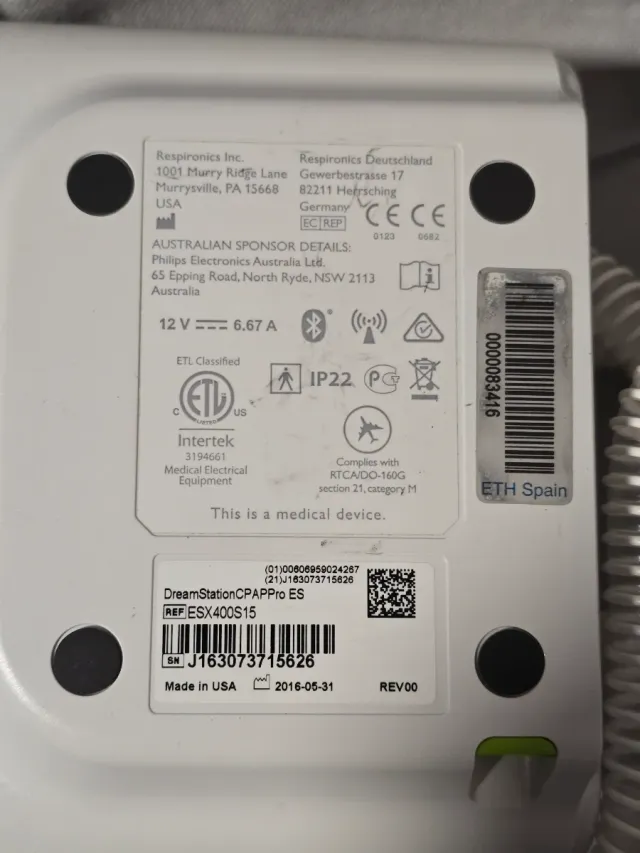 Philips Respironics DreamStation.