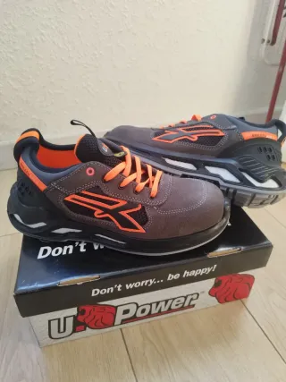 Zapatos Seguridad U-Power Ryder Talla 42 Nuevos