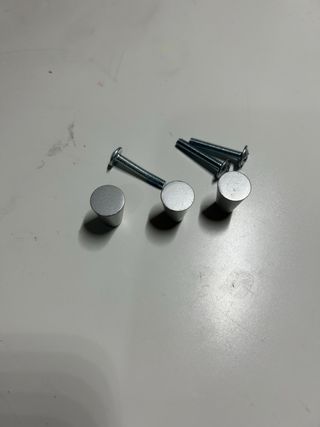 Pomos metálicos Ikea