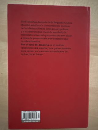 Por el bien del imperio una historia del mundo ...