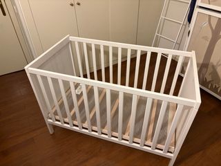 Cuna SUNDVIK IKEA Blanca 60x120 cm
