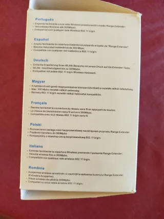 Tenda Amplificador Inalámbrico 300Mbps A301