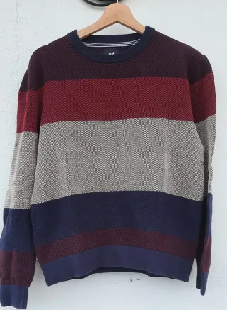 Jersey Green Coast Talla M Rayas