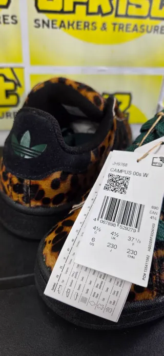 Adidas Campus 00s Leopard Print 37.5