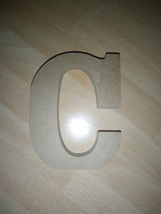 Letras em MDF Cru 15cm