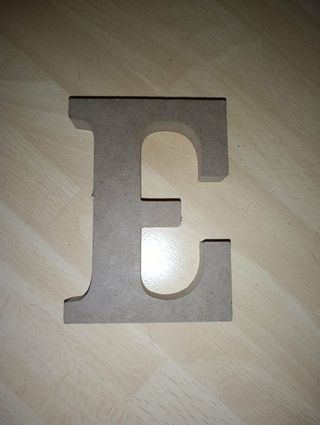 Letras em MDF Cru 15cm
