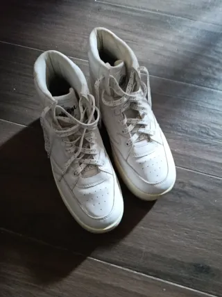 Zapatillas Blancas Altas