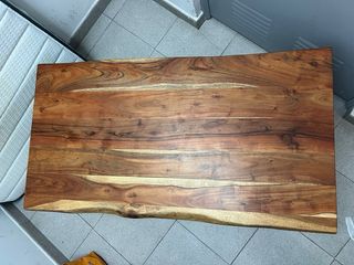 Mesa de centro madera rústica