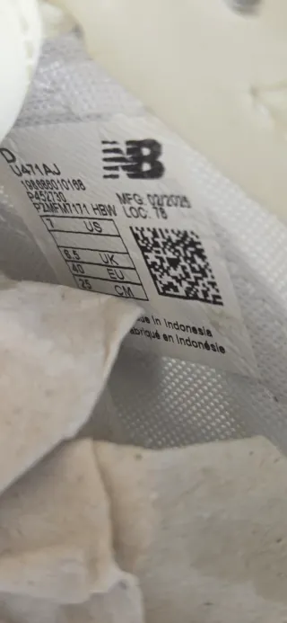 New Balance 471 EU40 Bege/Branco